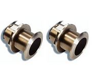 Raymarine B175LM 20DEG Pair Thru Hull Chirp Transducers
