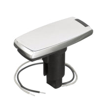 Attwood 910V Series Rectangle Base 2-Pin Over Mold 306 Stainless Steel Black Cover