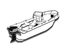 Carver Sun-DURA® Styled-to-Fit Boat Cover f/19.5' V-Hull Center Console Fishing Boat - Grey
