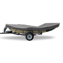 Carver Poly-Flex II Styled-to-Fit Boat Cover f/14.5' Open Jon Boats - Grey