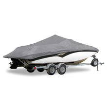 Carver Sun-DURA® Styled-to-Fit Boat Cover f/24.5' Pontoons w/Bimini Top & Rails - Grey