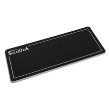 SeaDek 16" x 39" 20mm Dual Density Large Helm Pad Black/Storm Grey Brushed - 406.4mm x 990.6mm x 20mm
