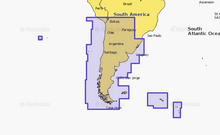 Navionics+ NASA005L Chile, Argentina & Easter Island