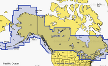 Navionics+ NAUS004R Canada & Alaska