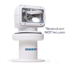 Seaview 6.38" Vertical Searchlight & Thermal Camera Mount w/8" Round Base Plate