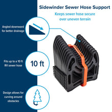 Camco Sidewinder Plastic Sewer Hose Support - 10'