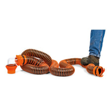 Camco RhinoEXTREME 15' Sewer Hose Kit w/Swivel Fitting 4 In 1 Elbow Caps