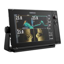 Simrad NSS12 evo3S Combo Multi-Function Chartplotter/Fishfinder Radar Bundle HALO20+ - No HDMI Video Outport
