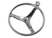 Lewmar 3 Spoke 13.5" Steering Wheel w/Power-Grip Knob