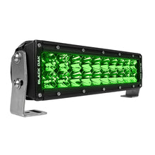 Black Oak Double Row Combo Green Hog Hunting 10" Light Bar - Black