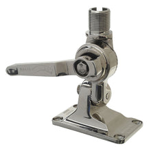 Glomex 4-Way Heavy-Duty Stainless Steel Ratchet Mount
