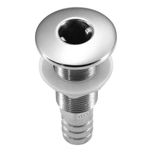Attwood Stainless Steel Thru-Hull Standard Straight Barbed - 5/8" Inner Diameter