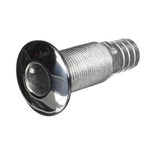 Attwood Stainless Steel Thru-Hull Standard Straight Barbed - 1" Inner Diameter