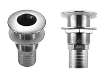 Attwood Stainless Steel Thru-Hull Standard Straight Barbed - 1-1/2" Inner Diameter