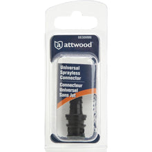 Attwood Universal Sprayless Connector – Hose Male (5/16"-3/8")