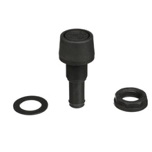 Attwood Straight Fuel Vent - Black Polypropylene