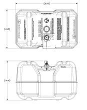 Attwood Portable Fuel Tank - 12 Gallon w/Gauge