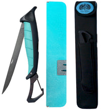Toadfish Stowaway 7" Fillet Knife w/Folding Cutting Board & Neoprene Case