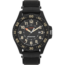 Timex Expedition Acadia Rugged Black Resin Case - Black Dial - Black Fabric Strap