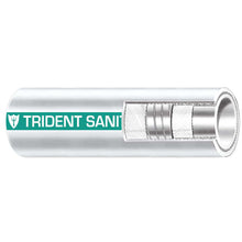 Trident Marine 1-1/2" x 50' Coil - Premium Marine Sanitation Hose - White w/Green Stripe