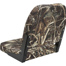 Attwood Swivl-Eze Low Back Padded Flip Seat - Camo