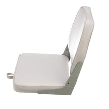 Attwood Swivl-Eze Low Back Padded Flip Seat - Grey