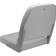 Attwood Swivl-Eze Low Back Padded Flip Seat - Grey