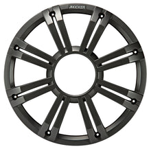 KICKER KMG12 12" Grille f/KM12 & KMF12 Subwoofers - Charcoal, LED Lighting