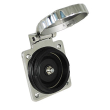 Marinco Stainless Steel Cable TV & Internet Easy Lock Inlet