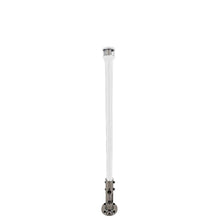 Seaview 12" Manually Folding Light Post w/316 Stainless Steel Base & LTBLED12C5 Navigation Light - White