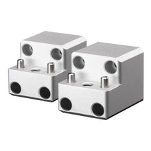 PTM Edge Board Rack Mount - 4 Bolt - Silver - Pair