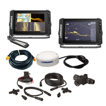 Lowrance Elite™ FS 10 BOAT in A BOX w/Active Imaging 3-in-1 - 2 Displays, TD, GPS Antenna, Starter Kit, 25' Ethernet Cable