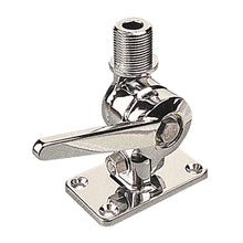 Sea-Dog Adjustable Antenna Base - Die Cast Zinc Chrome Plated