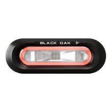 Black Oak Low Pro™ Flush - Black Housing - Red LED