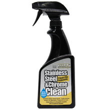Flitz Stainless Steel & Chrome Cleaner w/Degreaser - 16oz