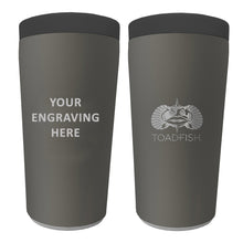 Toadfish Custom Engraved Non-Tipping Can Cooler 2.0 - Graphite (MINIMUM ORDER QUANTITY OF 25)