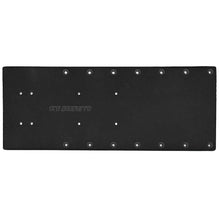 Sea Brackets 20" Straight Trolling Motor Plate - Black