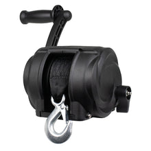 Powerwinch Premier Series Winch 2000lb, 8", Crank Arm - Carbon Black