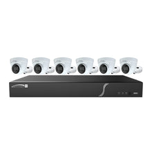 Speco 8 Channel, 2TB Recorder w/6 4MP Turret Cameras