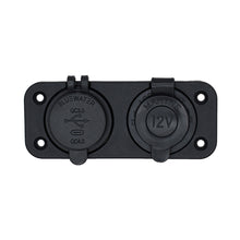 Bluewater Round Dual USB/USB-C Charger