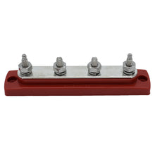Bluewater Common Stud Busbar 4 Gang - Red