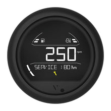 Veratron VL Digital 85 w/Round Black Bezel