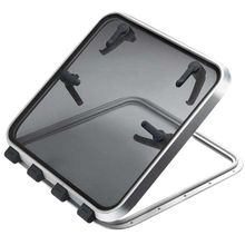 Magnus Escape Hatch, 18.5x18.5, Silver