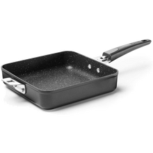 The Rock 9 Square Frypan, T-Lock Handle