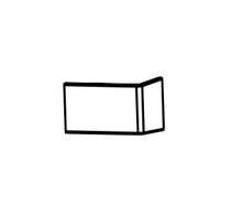 Norcold 627955 Refrigerator Door Hinge Cover