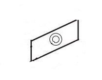 Norcold 620502 Refrigerator Thermostat Cover Plate