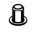 Norcold 627744 Refrigerator Door Hinge Bushing