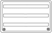 Dometic 3316941005 Refrigerator Vent