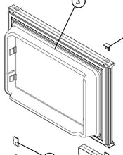 Norcold 623272 Freezer Door Assembly