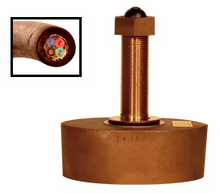 Furuno CA50/200/12M Bronze Thru-Hull Transducer, 1kW (No Plug)